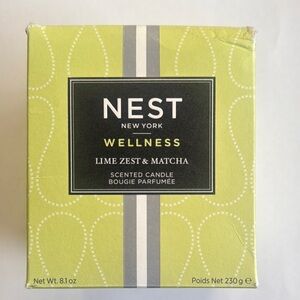 NEST Fragrances Lime Zest & Matcha Candle - Green - New in box
